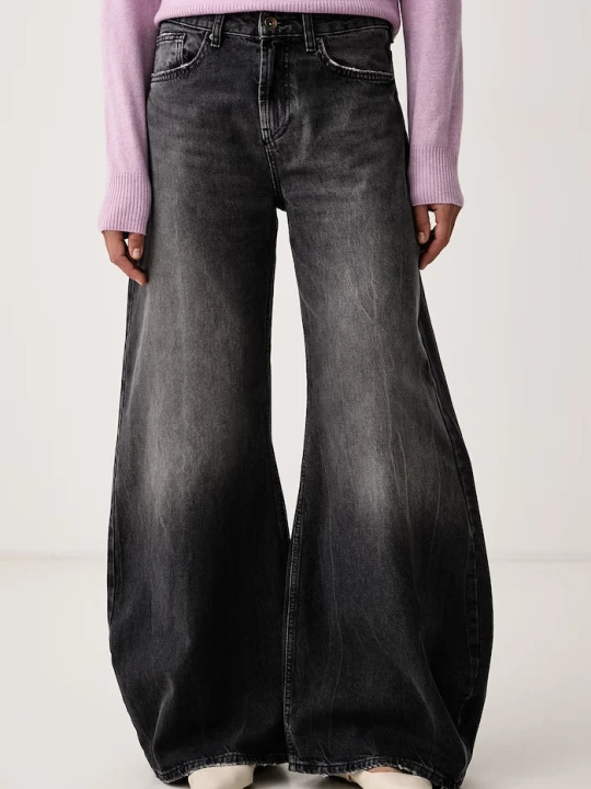 Zdjęcie produktu United Colors of Benetton jeansy barrel damskie