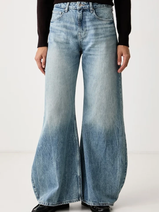 Zdjęcie produktu United Colors of Benetton jeansy barrel damskie