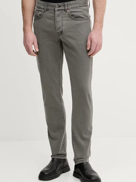Zdjęcie produktu United Colors of Benetton jeansy straight męskie szary