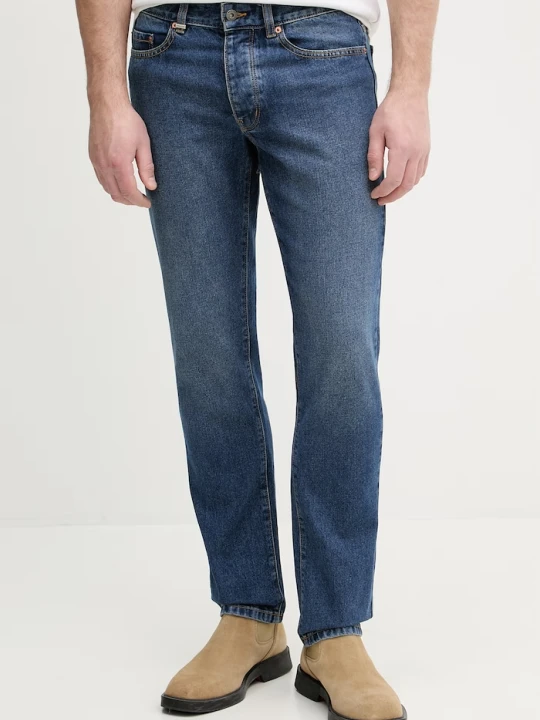 Zdjęcie produktu United Colors of Benetton jeansy straight męskie granatowy