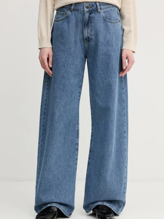 Zdjęcie produktu United Colors of Benetton jeansy wide leg damskie