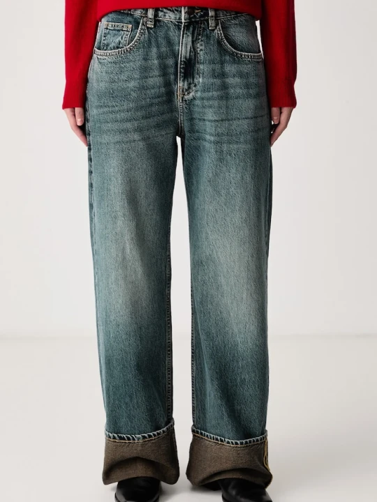 Zdjęcie produktu United Colors of Benetton jeansy wide leg damskie