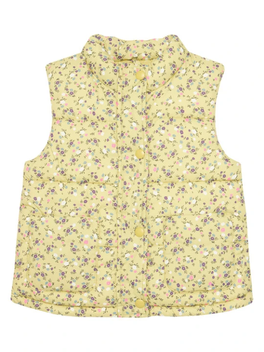 Zdjęcie produktu United Colors Of Benetton Kamizelka 2V3YGJ00O Żółty Regular Fit
