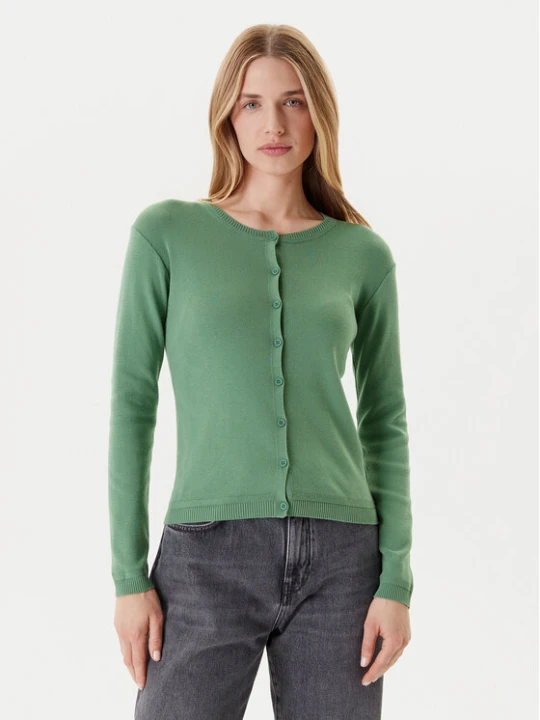 Zdjęcie produktu United Colors Of Benetton Kardigan 1091D5558 Zielony Regular Fit