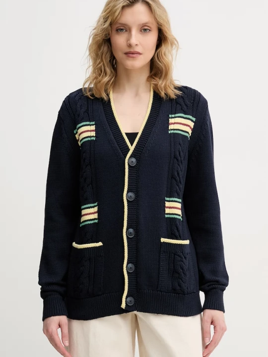 Zdjęcie produktu United Colors of Benetton kardigan męski z bawełną
