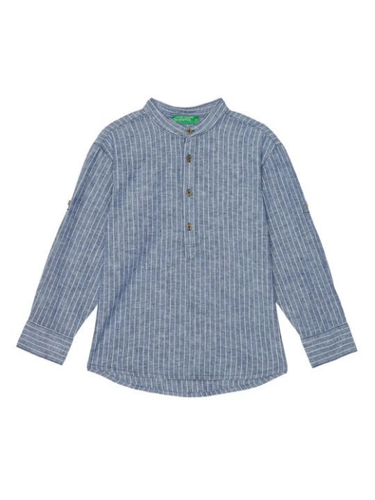 Zdjęcie produktu United Colors Of Benetton Koszula 52VMCQ03V Niebieski Regular Fit