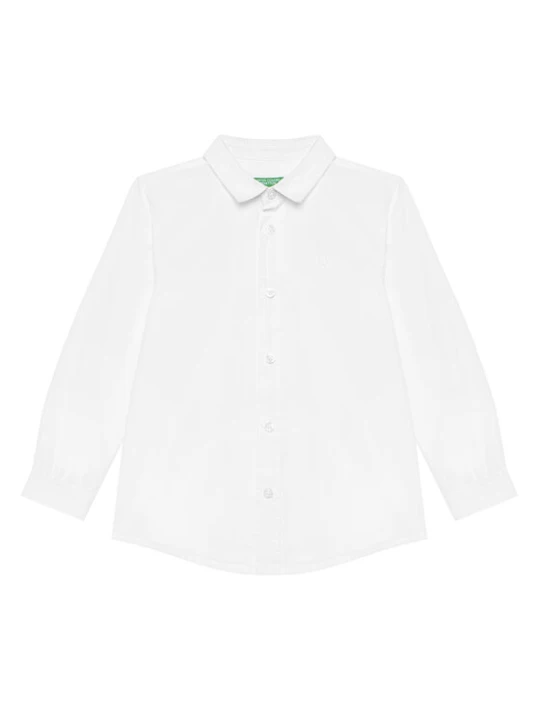 Zdjęcie produktu United Colors Of Benetton Koszula 54AZGQ00J Biały Regular Fit