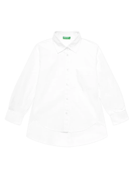 Zdjęcie produktu United Colors Of Benetton Koszula 5EW7CQ044 Biały Oversize