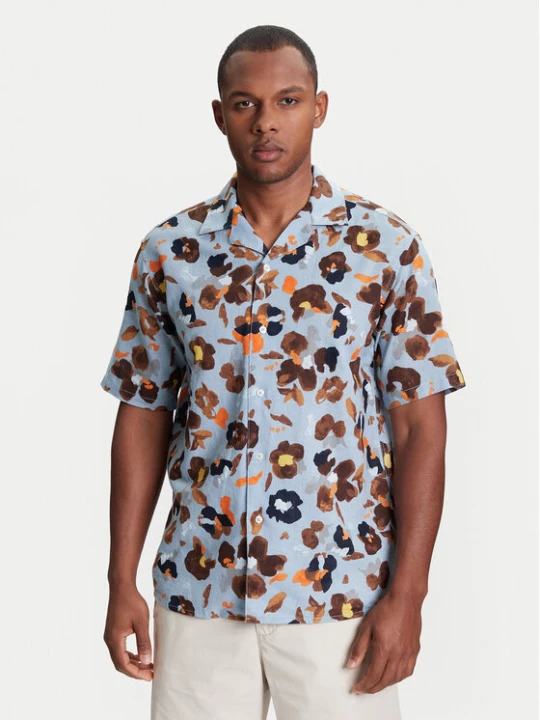 Zdjęcie produktu United Colors Of Benetton Koszula 5HPWUQ05B Niebieski Regular Fit