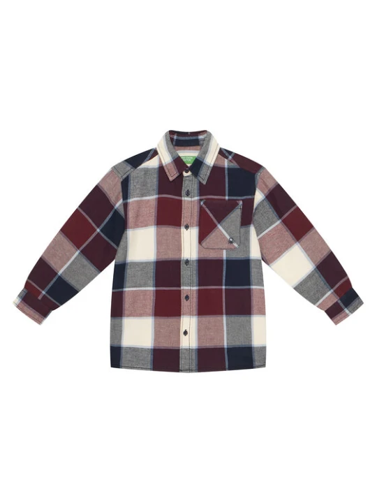 Zdjęcie produktu United Colors Of Benetton Koszula 5LQHCQ04B Kolorowy Oversize