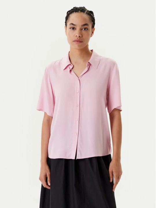 Zdjęcie produktu United Colors Of Benetton Koszula 5WPWDQ0B1 Różowy Regular Fit
