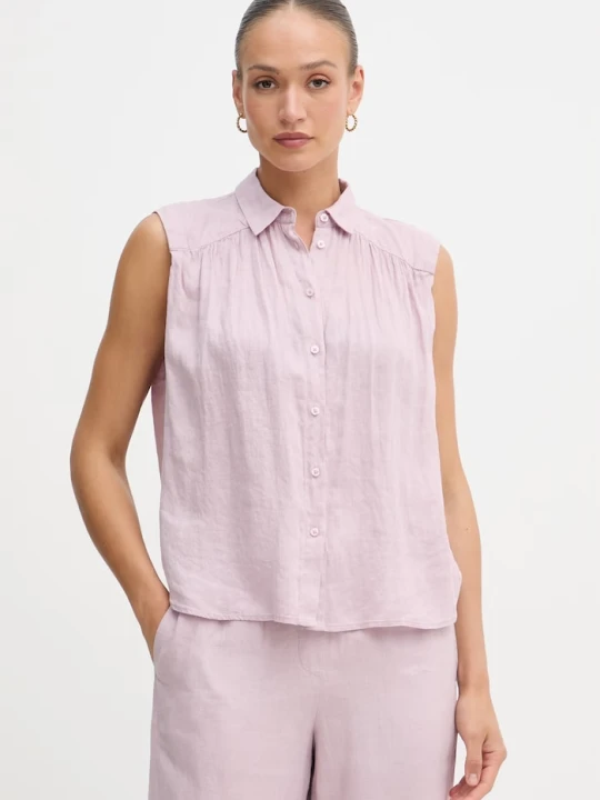 Zdjęcie produktu United Colors of Benetton koszula damska lniana