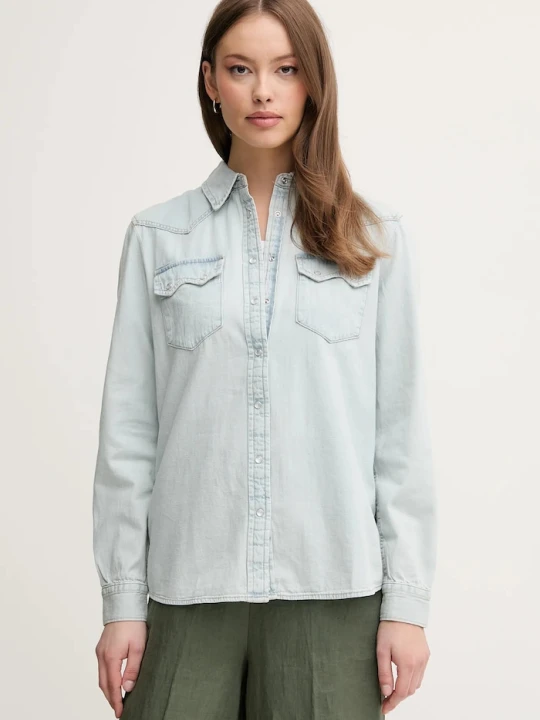 Zdjęcie produktu United Colors of Benetton koszula damska jeansowa