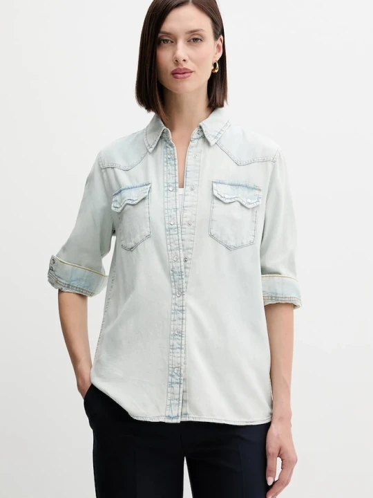 Zdjęcie produktu United Colors of Benetton koszula damska jeansowa