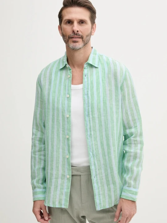 Zdjęcie produktu United Colors of Benetton koszula męska lniana
