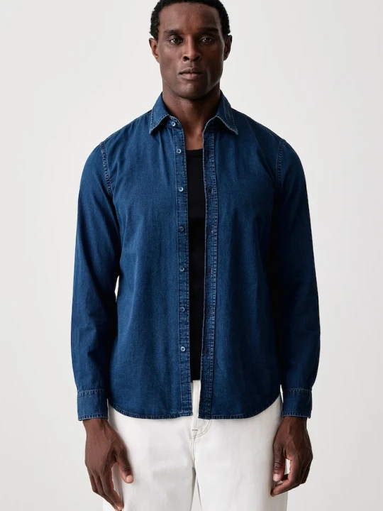 Zdjęcie produktu United Colors of Benetton koszula męska z bawełną