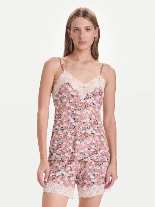 Zdjęcie produktu United Colors Of Benetton Koszulka piżamowa 3RKC3H00L Beżowy Regular Fit