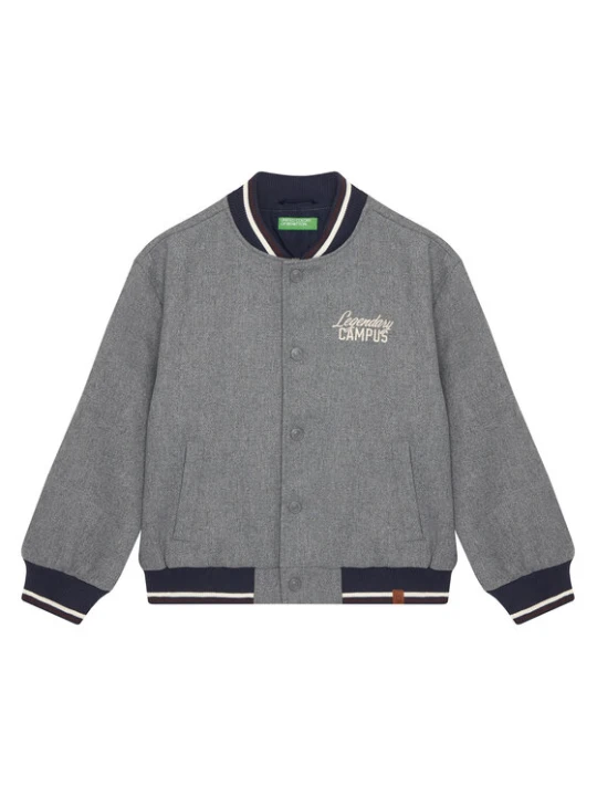 Zdjęcie produktu United Colors Of Benetton Kurtka bomber 2LLUCN06G Szary Regular Fit