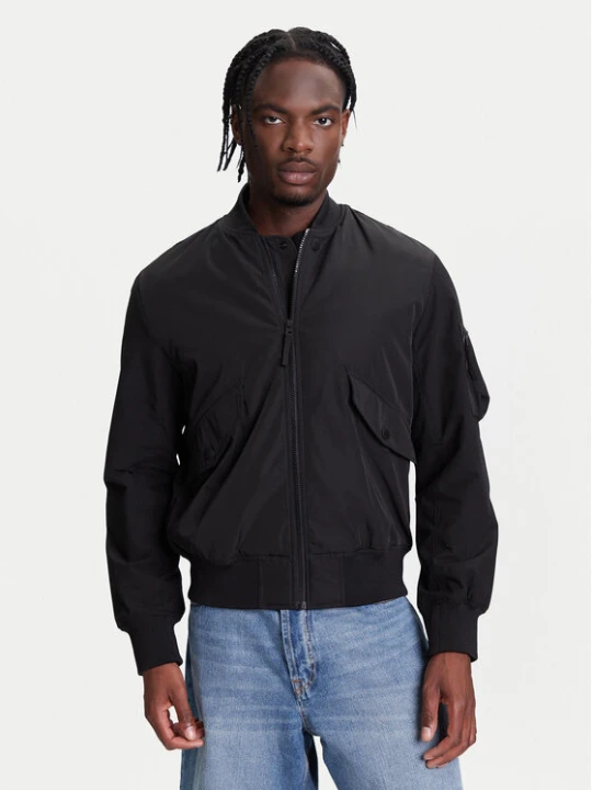 Zdjęcie produktu United Colors Of Benetton Kurtka bomber 2ZPSUN06G Czarny Regular Fit