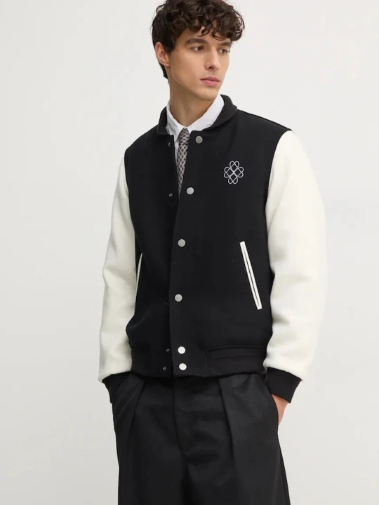 Zdjęcie produktu United Colors of Benetton kurtka bomber z domieszką wełny