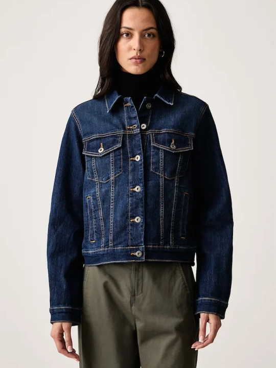 Zdjęcie produktu United Colors of Benetton kurtka jeansowa damska