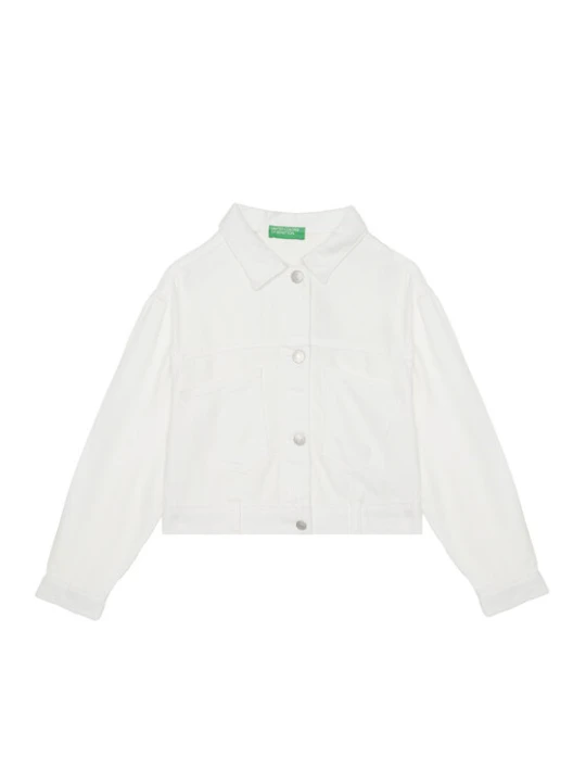 Zdjęcie produktu United Colors Of Benetton Kurtka przejściowa 21AQCN060 Biały Regular Fit