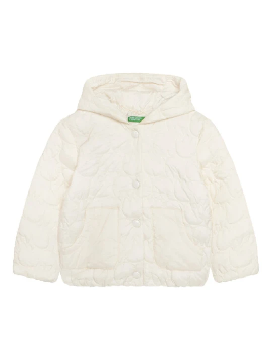 Zdjęcie produktu United Colors Of Benetton Kurtka przejściowa 2YCUGN042 Écru Regular Fit