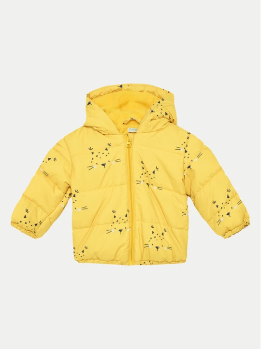 Zdjęcie produktu United Colors Of Benetton Kurtka zimowa 2ITSAN00M Żółty Regular Fit