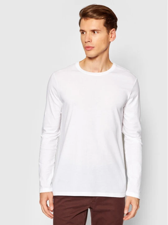 Zdjęcie produktu United Colors Of Benetton Longsleeve 3U53J1F05 Biały Relaxed Fit