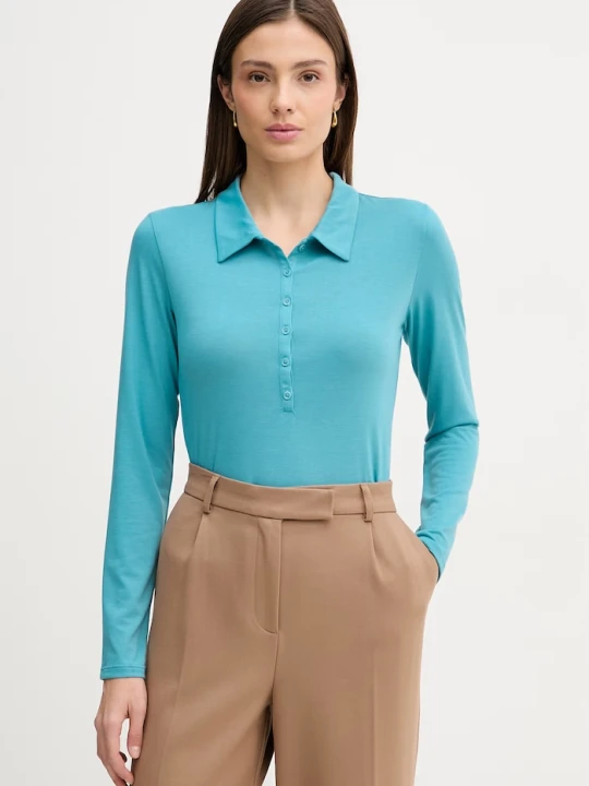 Zdjęcie produktu United Colors of Benetton longsleeve turkusowy