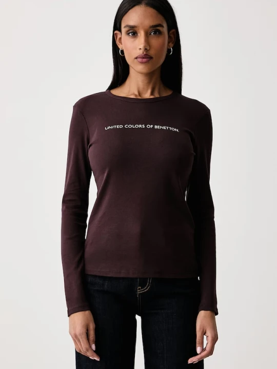 Zdjęcie produktu United Colors of Benetton longsleeve damski bawełniany