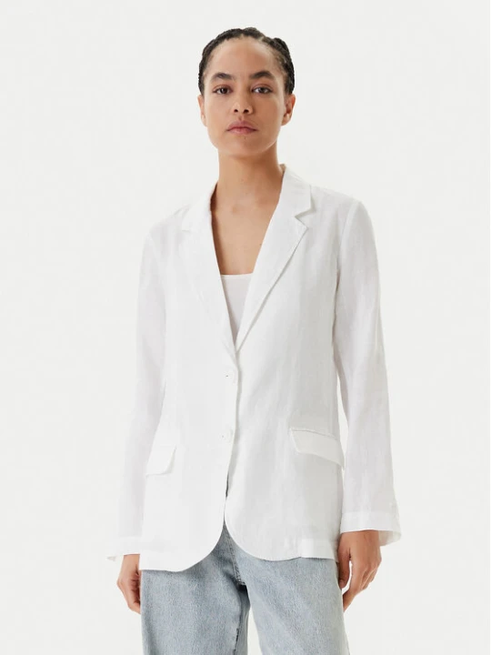 Zdjęcie produktu United Colors Of Benetton Marynarka 2AGHDW00R Biały Regular Fit