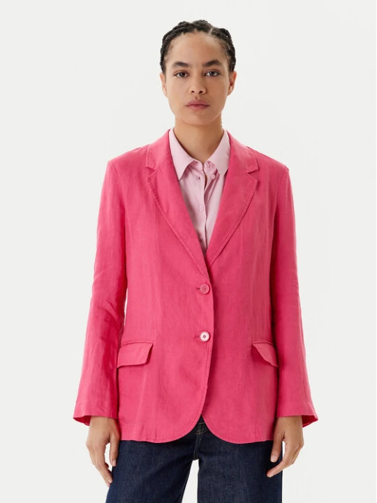 Zdjęcie produktu United Colors Of Benetton Marynarka 2AGHDW00R Różowy Regular Fit