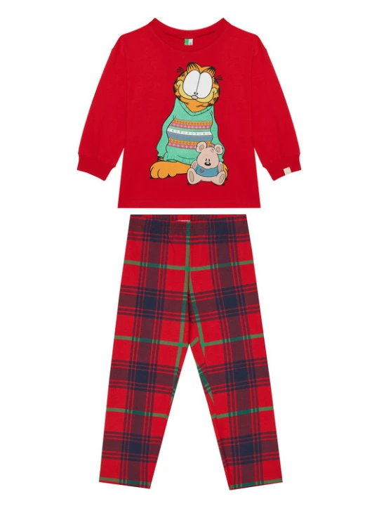 Zdjęcie produktu United Colors Of Benetton Piżama 37MW0P07R Czerwony Regular Fit