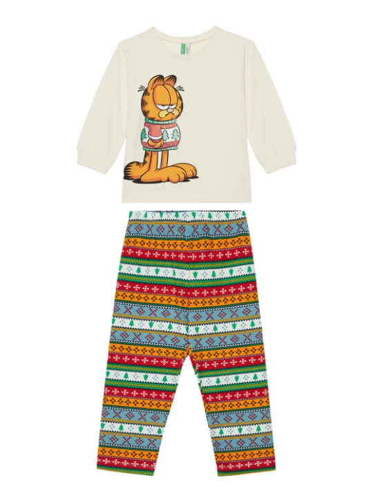 Zdjęcie produktu United Colors Of Benetton Piżama 37MW0P07R Kolorowy Regular Fit