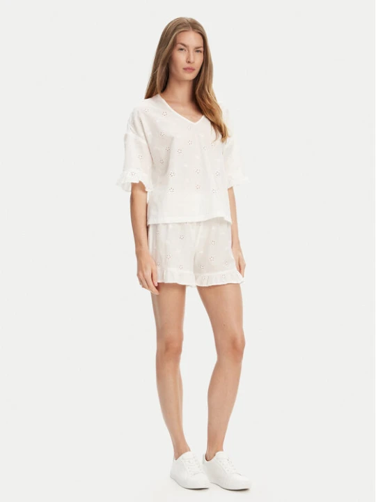 Zdjęcie produktu United Colors Of Benetton Piżama 4SHX3P03X Écru Regular Fit