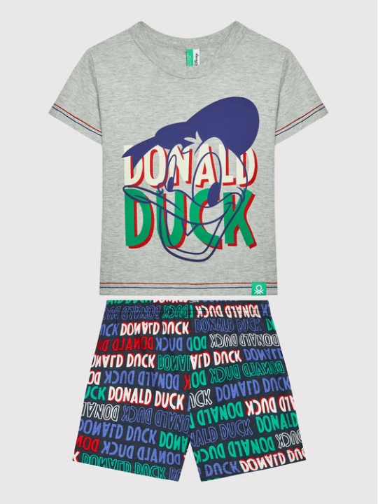 Zdjęcie produktu United Colors Of Benetton Piżama DISNEY 3BVX0P00T Szary Regular Fit
