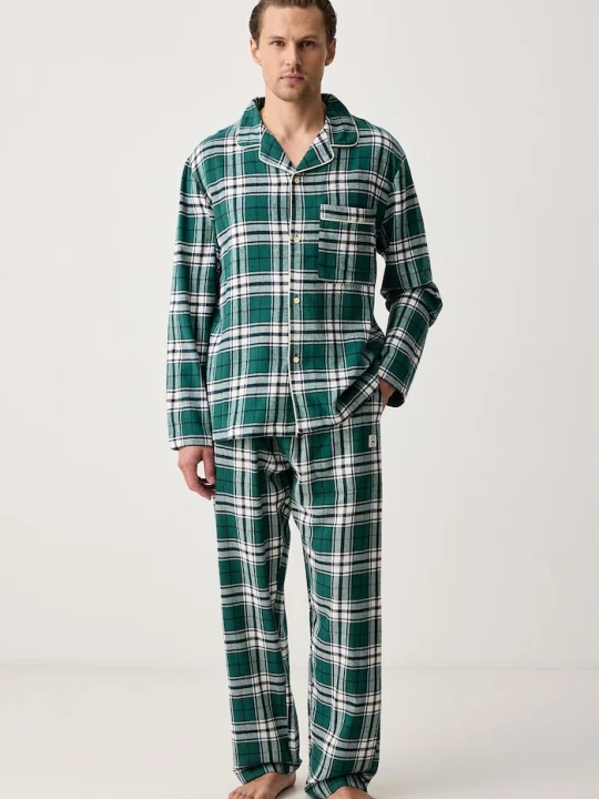 Zdjęcie produktu United Colors of Benetton piżama dwuczęściowa męska bawełniana