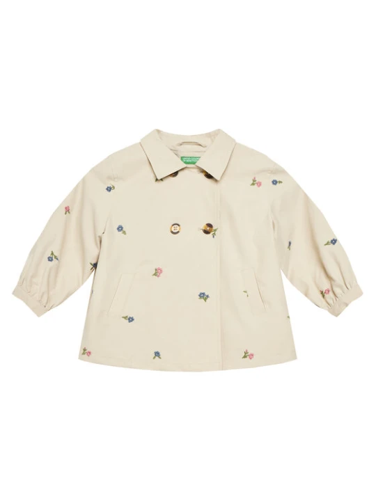 Zdjęcie produktu United Colors Of Benetton Płaszcz przejściowy 253WGN03T Beżowy Regular Fit