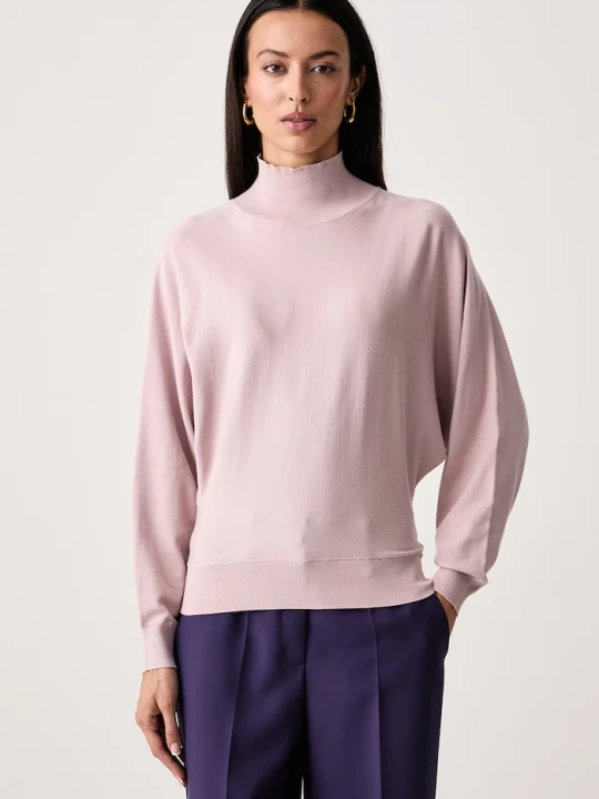 Zdjęcie produktu United Colors of Benetton półgolf damski z wiskozą
