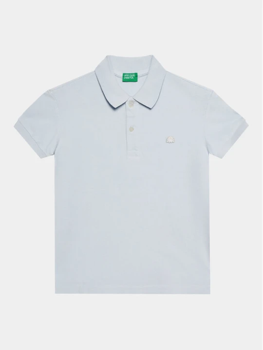 Zdjęcie produktu United Colors Of Benetton Polo 3089C300Q Błękitny Regular Fit