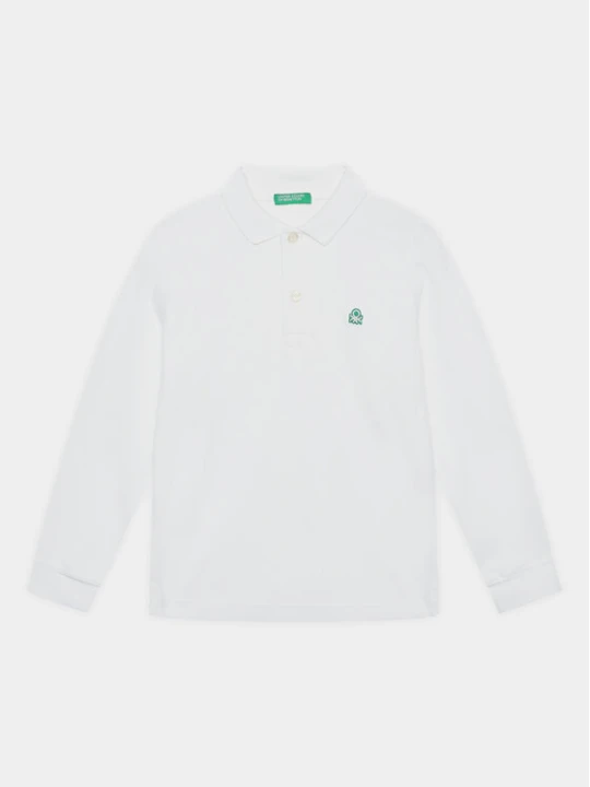 Zdjęcie produktu United Colors Of Benetton Polo 3089C300Z Biały Regular Fit