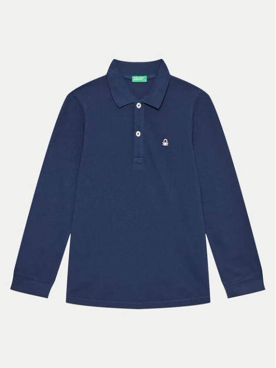 Zdjęcie produktu United Colors Of Benetton Polo 3089G3009 Granatowy Regular Fit