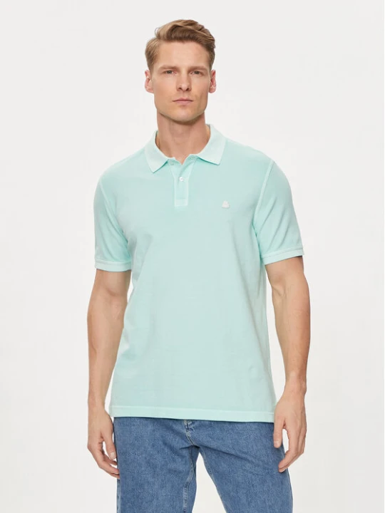 Zdjęcie produktu United Colors Of Benetton Polo 3089U301K Zielony Regular Fit