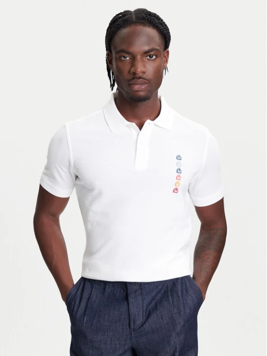 Zdjęcie produktu United Colors Of Benetton Polo 3089U302J Biały Regular Fit