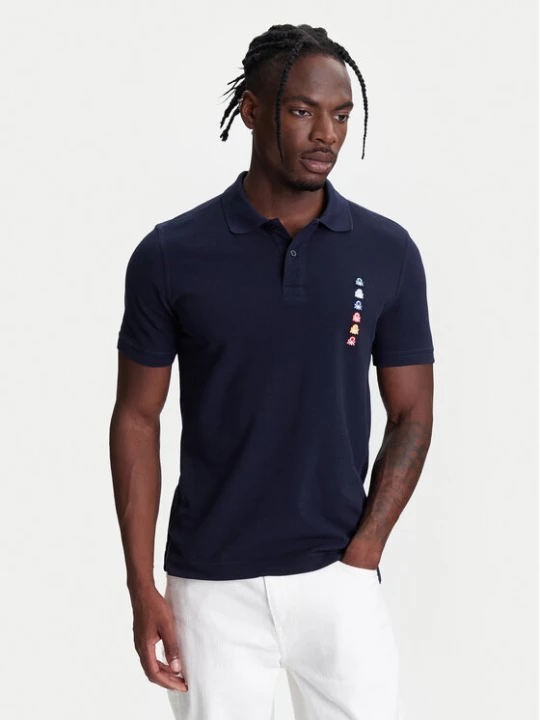 Zdjęcie produktu United Colors Of Benetton Polo 3089U302J Granatowy Regular Fit