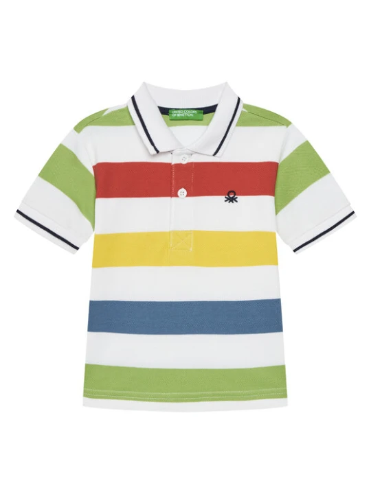 Zdjęcie produktu United Colors Of Benetton Polo 39QAG300V Kolorowy Regular Fit