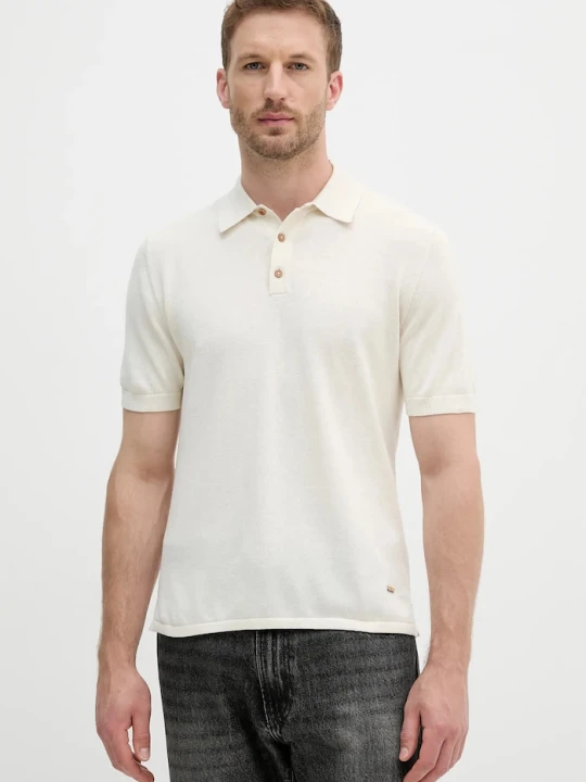 Zdjęcie produktu United Colors of Benetton polo beżowy