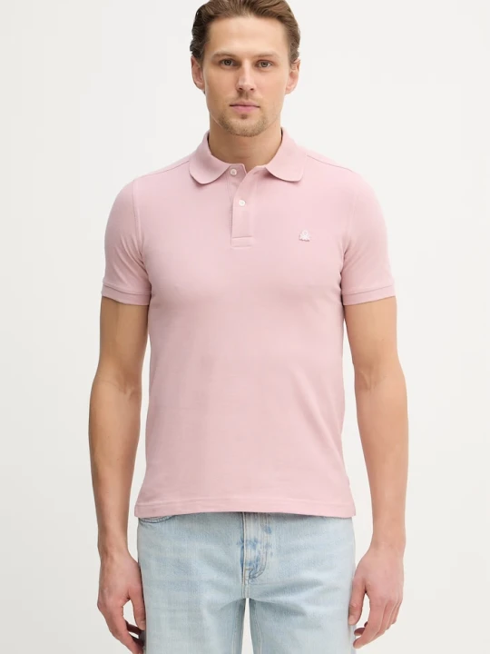 Zdjęcie produktu United Colors of Benetton polo bawełniane różowy