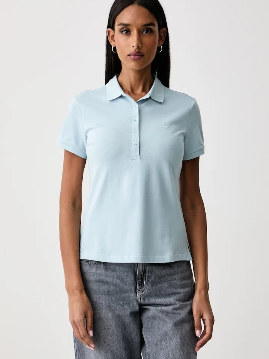 Zdjęcie produktu United Colors of Benetton polo damskie bawełniane z elastanem